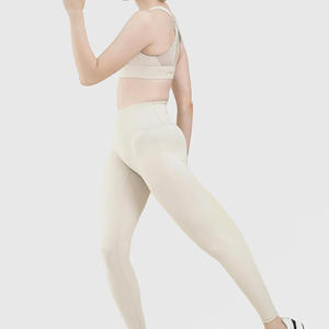 Vente chaude Gym Wear Leggings Top Qualité Dames Casual Wear Yoga Pantalon Confortable Running Femmes Taille Élastique Yoga Leggings - Product Image 5