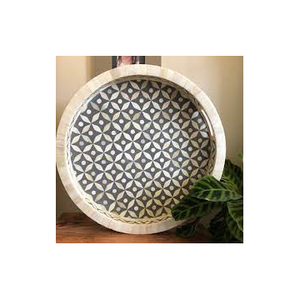 ถาดเสิร์ฟอาหารทำมือคุณภาพสูง เป็นมิตรกับสิ่งแวดล้อม ใช้แล้วทิ้ง ตกแต่งด้วยกระดูก  รูปทรงและขนาดตามสั่ง ถาดเสิร์ฟกาแฟ จำหน่ายจำนวนมาก - Product Image 1