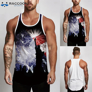 Camiseta de algodón con diseño para hombre, ropa deportiva masculina para Fitness, culturismo, personalizada, gimnasio, deportes de mapache - Product Image 6