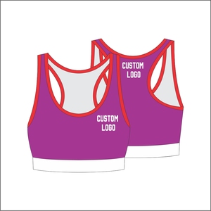 Sujetador de correa ancha para mujer Yoga Fitness Workout Running High Gym Sports Tank Top - Product Image 5