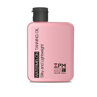 Huile chatoyante naturelle légère à la pastèque Huile de bronzage foncé Sun Tanner Body avec UVA/UVB SPF6
