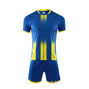 Kit d'uniforme de football d'équipe pour hommes garçons enfants maillot d'entraînement de football en polyester à manches courtes respirant - Product Image 5