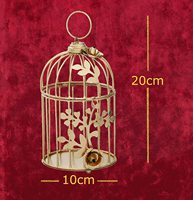 KSN Porte-bougie élégant et unique en or, support de lotus, finition dorée, matériau en fer, fait à la main pour la décoration de la maison, Pâques