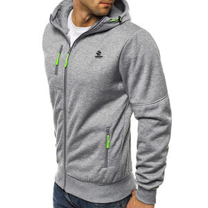 Sudadera con capucha y cremallera Logotipo impreso personalizado Impresión digital de invierno Hombres Ropa DE TRABAJO unisex Fleece Algodón Publicidad - Product Image 3