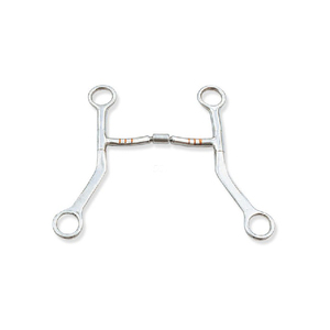 Haute Qualité 2025 Reining Cheval Rouleau Bouche Bit Western Cheval Snaffles En Acier Inoxydable Argent Euro Cavall Industries - Product Image 1