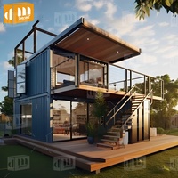 Dreammaker Détachable Modulaire Prêt à Vivre Casas Armable Made Homes Portable Autre Conteneur Préfabriqué Van House Philippines