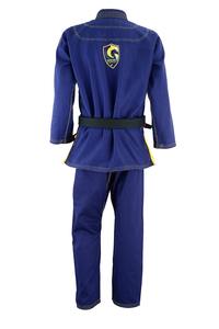 Kimono de Jiu Jitsu avec logo brodé personnalisé, tissage de perles unisexe BJJ Gi 450gsm, vente en gros à l'usine d'usine - Product Image 2