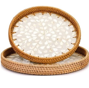 Food Wedding Party Tabletop Decorating Catering Service Usage Restaurant Hotels Handmade Design Serving Tray - Product Image 2