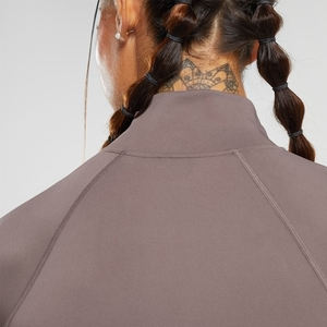 เสื้อแจ็กเก็ตกีฬาแขนยาวแห้งเร็วทำจากผู้เชี่ยวชาญสำหรับเล่นโยคะฟิตเนสยิมฝึกซ้อม - Product Image 6