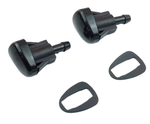 Boquilla de chorro para limpiaparabrisas delantera de 2 piezas compatible con Hyundai Accent Kia - Product Image 3