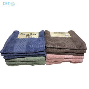 Toallas faciales 100% algodón orgánico ecológico secado rápido patrón cuadrado de alta calidad técnicas no tejidas hogar Oficina viaje - Product Image 5