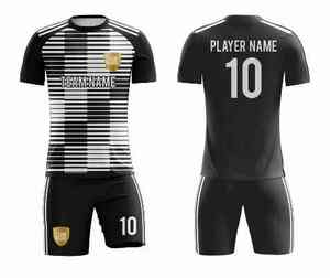 Nouveaux kits de football personnalisés 2026 |   Maillots de football légers et respirants à impression numérique OEM |   Uniformes à manches courtes et coupe ajustée - Product Image 2