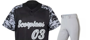 ชุดยูนิฟอร์มเบสบอลทีมชายหญิง ผลิตจากโรงงานโดยตรง ขายส่ง รับสั่งทำแบบซับลิเมชั่น ระบายอากาศ แห้งเร็ว ซึมซับเหงื่อได้ดี - Product Image 6