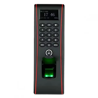 TF1700 IP65 étanche biométrique empreinte digitale temps de présence et contrôle d'accès pour le système de contrôle d'accès de porte de carte RFID