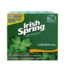 Livraison gratuite Savon solide blanchissant minéral Irish Spring Original Clean pour hommes 20 unités. Normal/Tous types de peau - Product Image 6