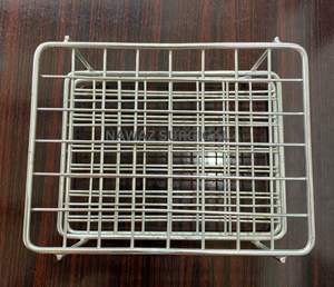 Support de tube à essai en acier inoxydable personnalisé professionnel avec support de tube d'essai de laboratoire de trous carrés 48X48 - Product Image 4