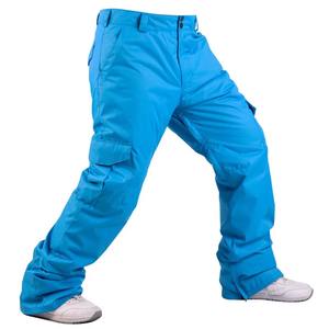 Pantalon de ski unisexe style hip-hop, coupe ample, respirant, Polartec, imperméable, pour snowboard, extérieur, chaud et isolé - Product Image 2