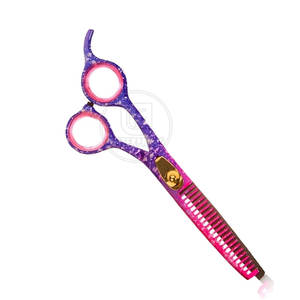 Tijeras de Entresacar Personalizables para Barbería con 32 Dientes, Punta Afilada, Acero Inoxidable de Alta Calidad - Product Image 2