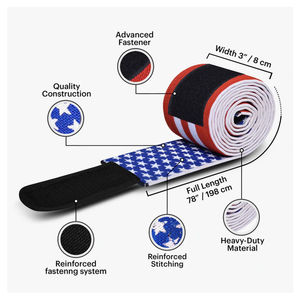 Bandages de genou en néoprène de haute qualité, design personnalisé, matériau solide, attelle de fitness, compression, prix de gros du Pakistan, OEM - Product Image 4