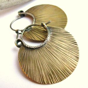 PENDIENTES LATÓN - Product Image 3