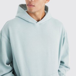 Sudaderas con capucha personalizadas para hombre, ropa de calle con hombros caídos, Jersey de algodón pesado, sudaderas con bolsillo funcionales de gran tamaño, Sudadera con capucha para M - Product Image 6