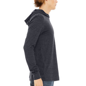 Bella Canvas Unisex Jersey Manga Larga Algodón Sudadera Con Capucha - Product Image 3