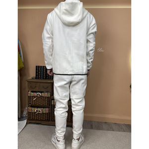 Ensemble survêtement homme personnalisé 2026, sweat-shirt oversize en coton épais et pantalon de jogging ample - Product Image 3