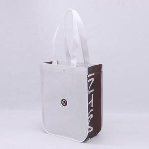 Custom Designed Eco Tote <b>Shopping</b> Bag Lulu PP Non Woven Reusable <b>Small</b> Size Laminated Printed Custom Color Curved Corners - Product Image 3