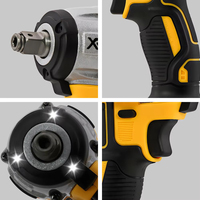DEWALT MAX XR Kunci Pas Elektrik Tanpa Kabel 20V Kecepatan Variabel Obeng Impak Genggam Alat Perbaikan Bertenaga Baterai Kunci Impak