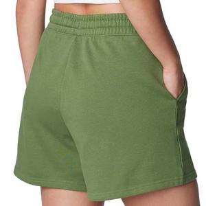 กางเกงขาสั้นเอวสูงแห้งเร็วของผู้หญิงเสื้อผ้าระบายอากาศได้ดีสีพื้นสไตล์ล่าสุดมีให้เลือกหลายขนาด - Product Image 5