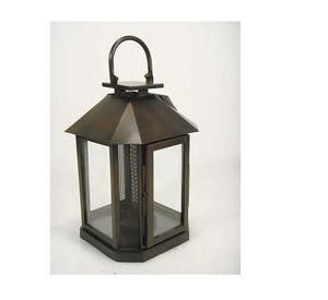 Soporte de vela de Metal hecho a mano de alta calidad, candelabro de Navidad de estilo farol de lujo más vendido para decoración del hogar - Product Image 1