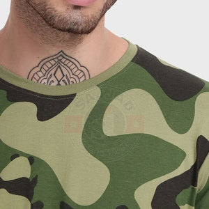 T-shirt d'été à manches courtes et col rond pour homme, style Hip Hop, coupe ajustée, matière confortable - Product Image 5