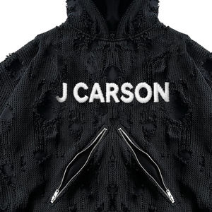 Sudadera con capucha básica personalizada para hombre con parche bordado de angustia lavado con ácido Sun Fade Heavyweight Zipper Streetwear Style - Product Image 3