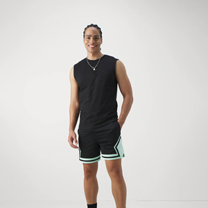 Short de course de gymnastique personnalisé impression 3D bouffante 100% polyester solide décontracté Hip Hop Streetwear hommes Shorts en maille - Product Image 4