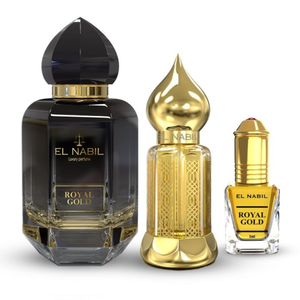 เอล นาบิล รอยัล โกลด์ 65 มล. + สเปรย์ 12 มล. + น้ำหอม 5 มล. ชุดของขวัญ - Product Image 1