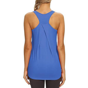 Camiseta sin mangas de entrenamiento de verano para mujer Eveless, tela de punto sostenible de secado rápido, a la moda sublimada camisa deportiva, venta al por mayor - Product Image 4