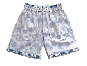 Short en maille cachemire d'entrejambe personnalisé OEM de 6 pouces pour hommes sans quantité minimale de commande polyester été au-dessus du genou StreetwearMen cordon LOGO personnalisé - Product Image 6