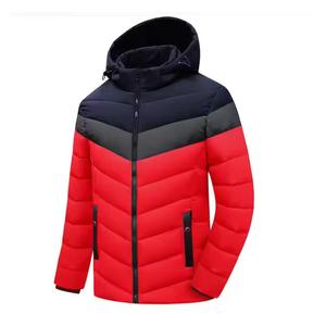Venta al por mayor de los hombres de pie de encargo del cuello de invierno impermeable acolchado de burbujas personalizado Puffer chaqueta de los hombres al aire libre de invierno chaqueta superior - Product Image 3