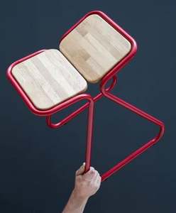 2024 <b>Wooden</b> Top Wholesale Metal <b>bar</b> Stool Space Saving Home Decor Restaurant - Product Image 1