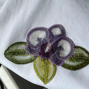 Nouveau porte-clés léger perlé bohème fait main, bracelet pour femme, breloque personnalisable avec lettre, tendance, coloré, en alliage de cristal de quartz clair - Product Image 1