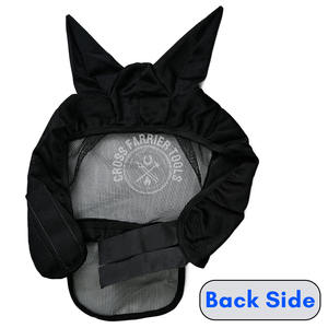 Masque de mouche d'été intelligent anti-moustique doux et confortable de haute qualité-Cheval en maille transparente léger avec oreilles - Product Image 5