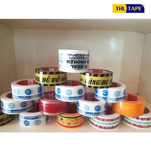 Matériaux auxiliaires Ruban adhésif acrylique certifié ROHS et MSDS Emballage imprimé personnalisé Scellage Unilatéral Fabriqué au Vietnam - Product Image 3