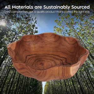 Mini coeur bols en bois teinté en forme de coeur sculpté à la main pâte personnalisée nouvelle prière de coeur - Product Image 4