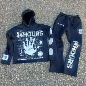 Último diseño chándal sudadera conjunto soporte chaqueta impresión Digital transpirable tela suave chándal para la venta en el precio bajo - Product Image 2