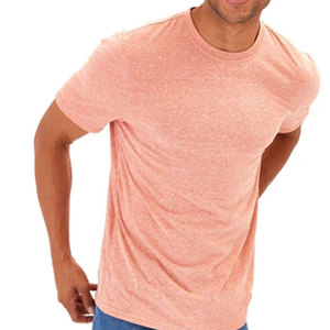 Camiseta de verano al por mayor de fábrica OEM ajustada de manga corta Lisa Bella + ropa informal de lona para Hombre Camisetas de precio Hip Hop - Product Image 2