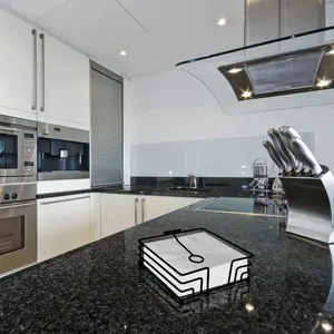 Porte-serviettes noir mat de luxe pour les espaces de restauration Porte-serviettes moderne pour la mise en scène de fête Fabriqué en métal par Zahid Exports grand grossiste - Product Image 2