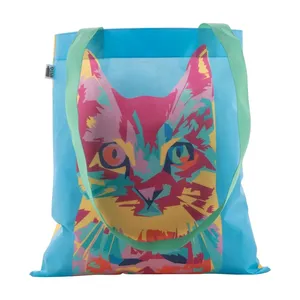 Borsa Shopper Promozionale Sostenibile in RPET SuboShop, Strumento di Merchandising Ecologico - Product Image 2