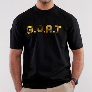 Quantité minimale de commande bas personnalisé Bling hauts courts t-shirts avec strass Logo T-shirts pour hommes - Product Image 1