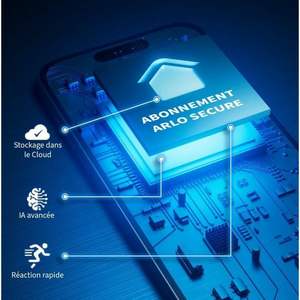 Cámara de Seguridad Interior Arlo con Gran Angular, Visión Nocturna, Detección de Movimiento, Bajo Consumo, Micrófono Integrado y Almacenamiento en la Nube - Product Image 2