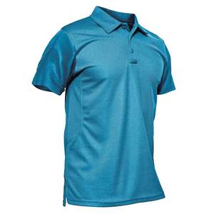 Polo de Golf de talla grande, Polo de algodón de manga corta para hombre, ropa deportiva cómoda para verano y exteriores, logotipo bordado - Product Image 6
